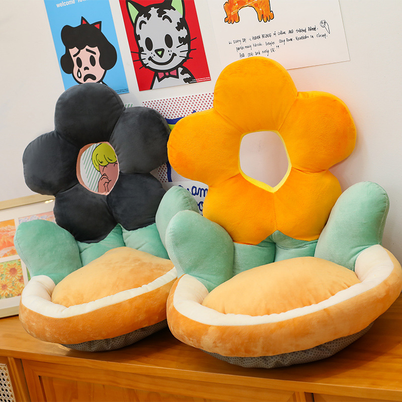Cross-border new creative flower seat cushion, children's lazy sofa, bay window tatami seat cushion, kindergarten mat details Picture