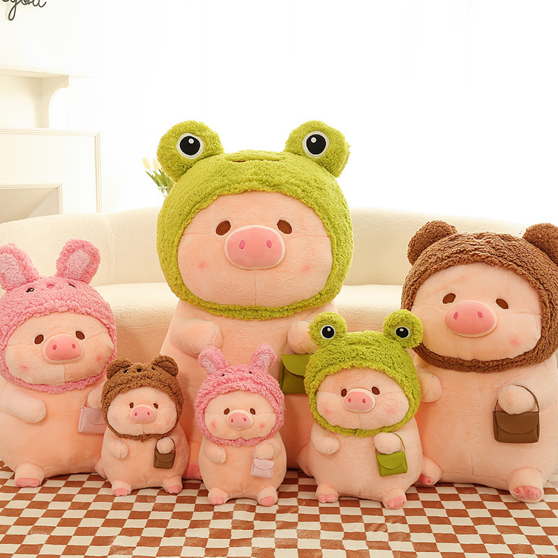 Transform into Lulu Pig - a trendy, cute girl toy and creative plush children's doll for cross-border wholesale Application Scenario