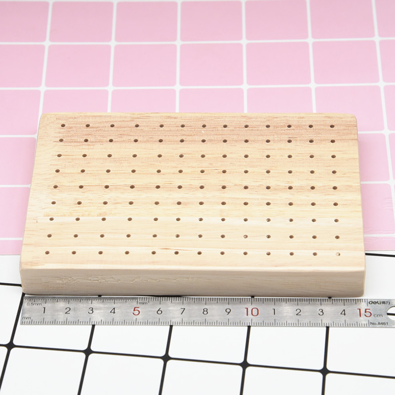 diy air-drying and drying table with a rectangular oak base made of ultra-light clay soft clay details Picture