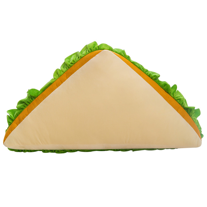 The popular sandwich plush toy pillow, cute cushion doll, birthday gift pillow for children and girls Item Picture