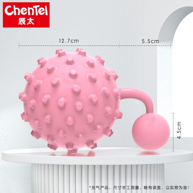 Shake massage balls, baby hand-grabbed balls, small rubber balls, hand-cranked bell balls Item Picture
