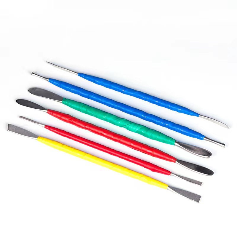 6-piece set of stainless steel sculpture tools, pottery trowel, soft clay making tools, ultra-light clay DIY commonly used tools Application Scenario