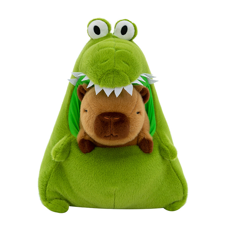 Creative crocodile doll, Kapibala plush toy, children's birthday gift, ugly and cute doll, Rag Doll Item Picture
