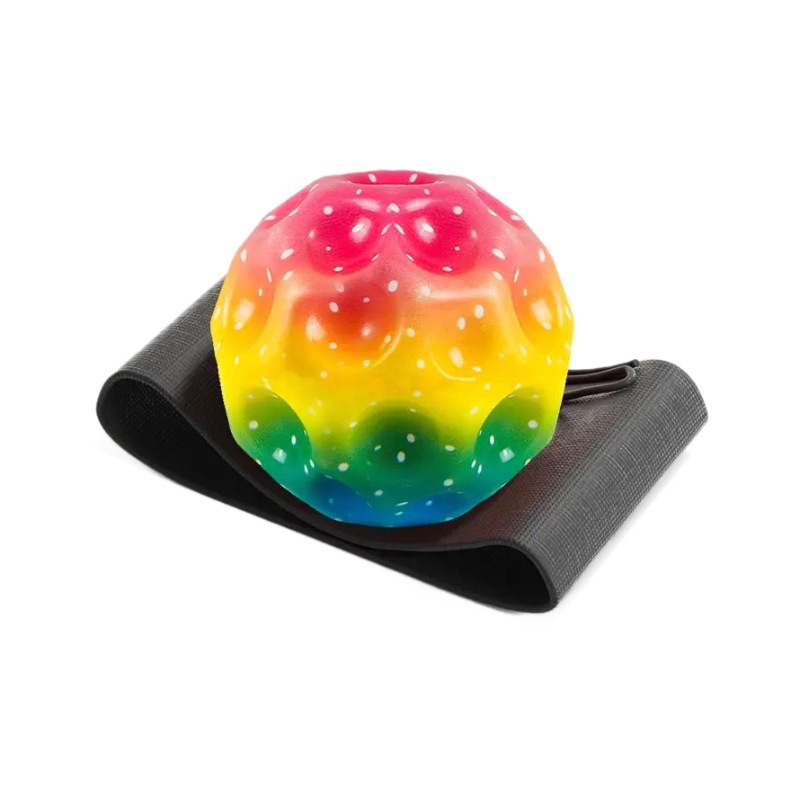 Wrist elastic ball, moonstone, children's wrist strength ball, throwing force ball, toy to relieve boredom, luminous ball, toy ball Item Picture