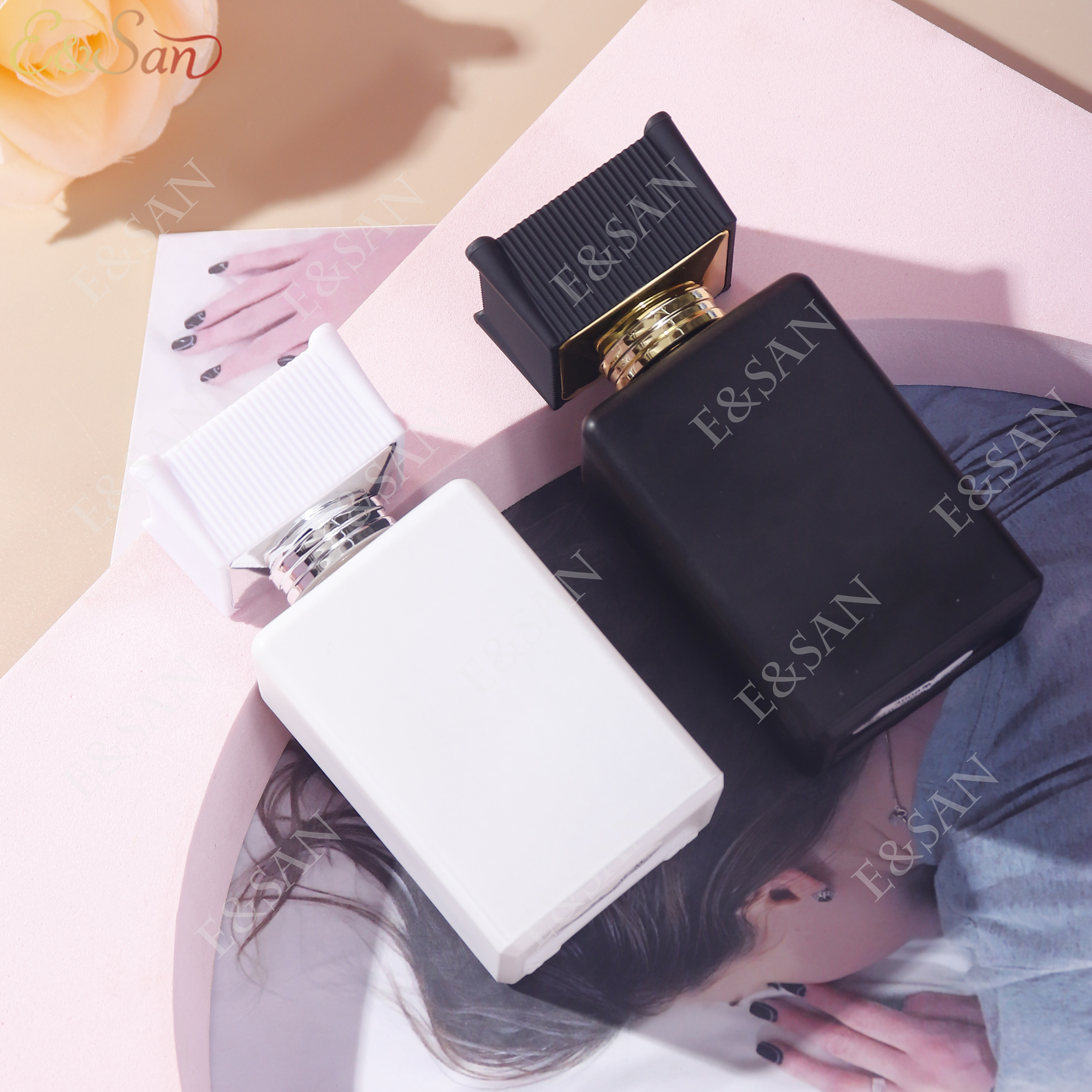 YS910C-50ML 彩色定制香水瓶玻璃瓶