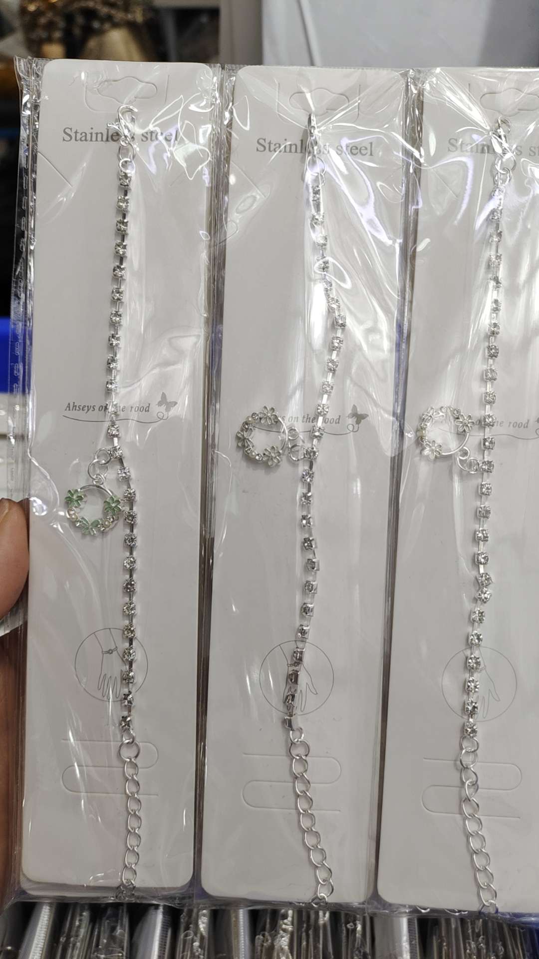 水晶手链手串女款时尚手饰手饰品简约百搭手链手串潮流饰品礼物