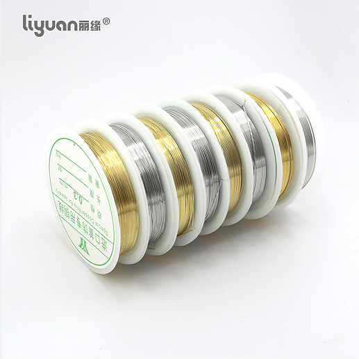 Transparent white crystal elastic thread, fish thread elastic thread, jewelry thread, Buddhist prayer bead thread, diy jewelry accessories, beading materials Specification drawing