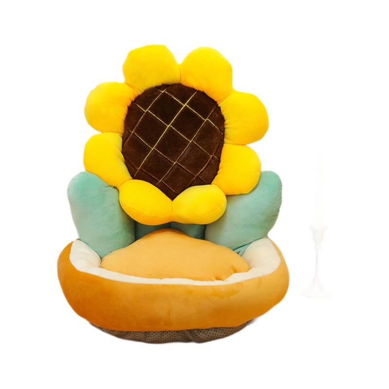 Cross-border new creative flower seat cushion, children's lazy sofa, bay window tatami seat cushion, kindergarten mat Item Picture