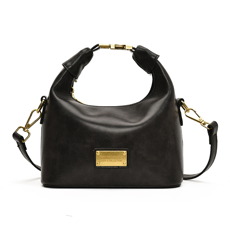 The new vintage handbag for women in the Spring/Summer 2025 trend of foreign trade, with a high-end texture and versatile style, is a stylish crossbody bag Item Picture