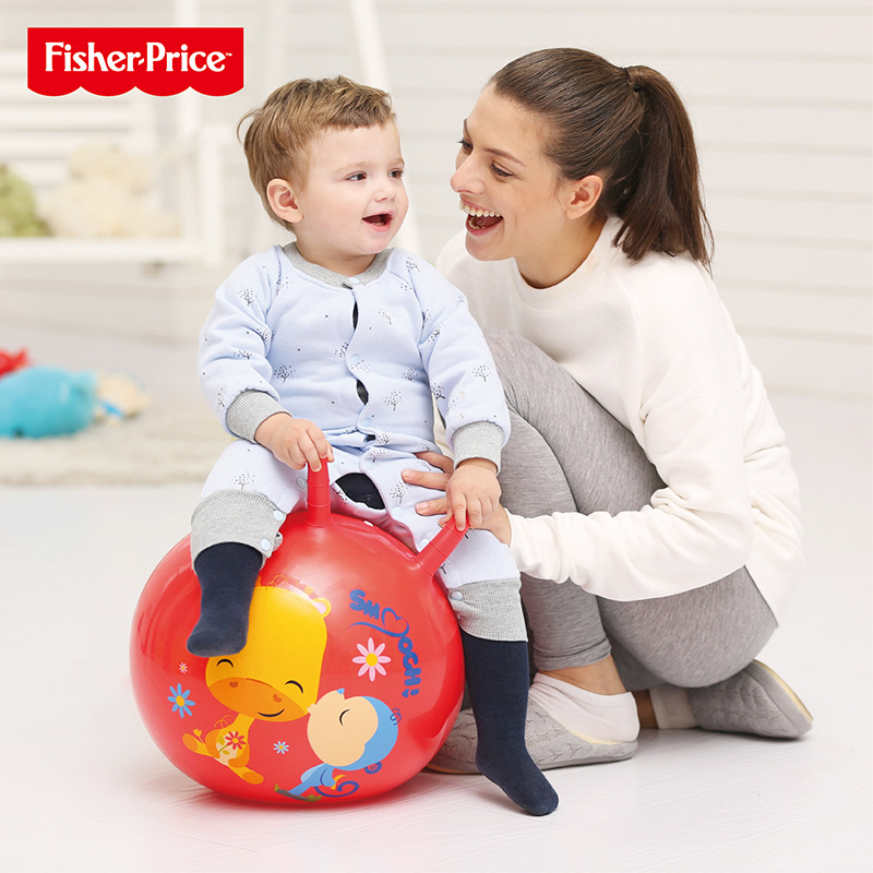 Chen Tai 4045cm Sheep horn Ball, Jumping ball, baby inflatable toy ball, Jumping horse, children's thickened available details Picture