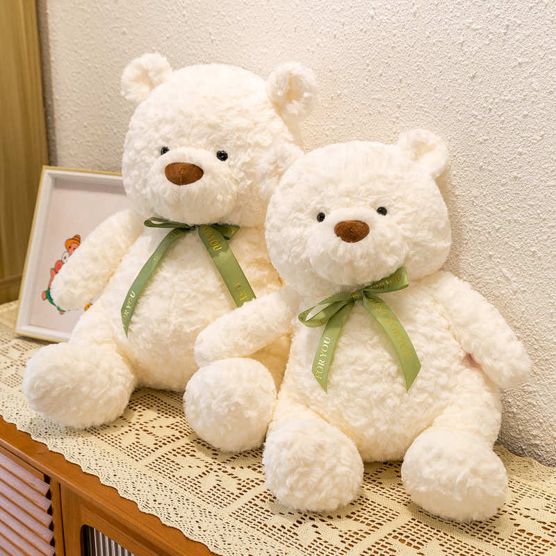 Cute teddy bear dolls, children's plush toys, Jiangyue bear dolls, cloth dolls, living room decorations, Christmas gifts Specification drawing