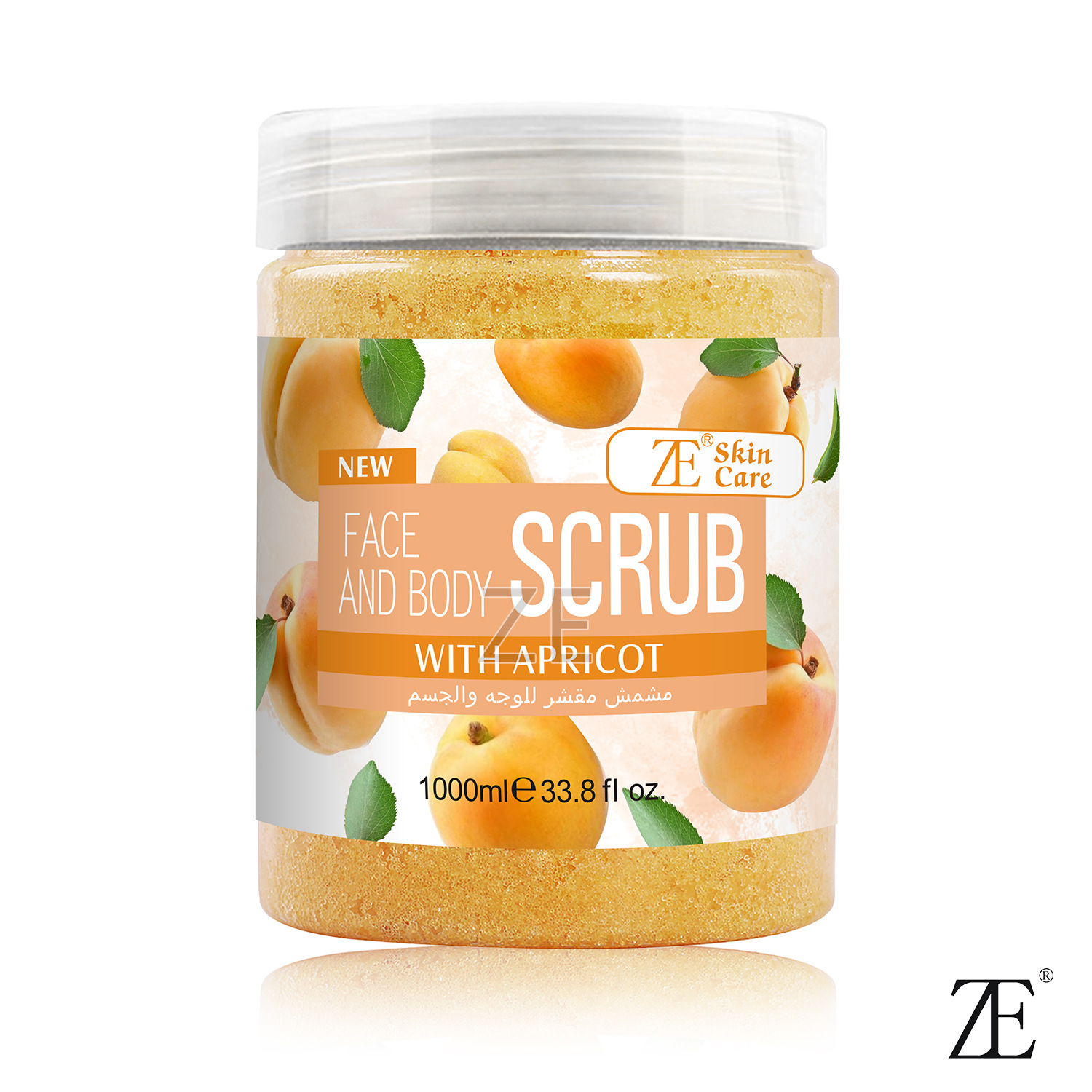 Cross-border 1kg Scrub, wet salt coffee turmeric strawberry Body Bubble Bath Salt Scrubbing, Blackening, Exfoliating Scrub Item Picture