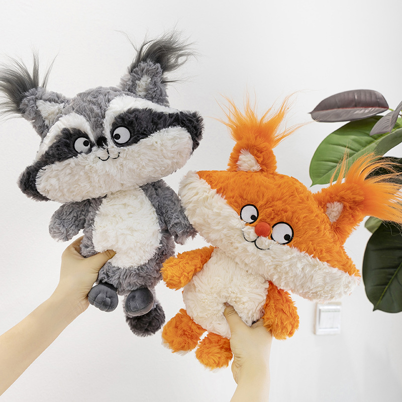 New cute little fox plush toys, mischievous cat dolls, and stuffed toys are perfect gifts for girls Application Scenario