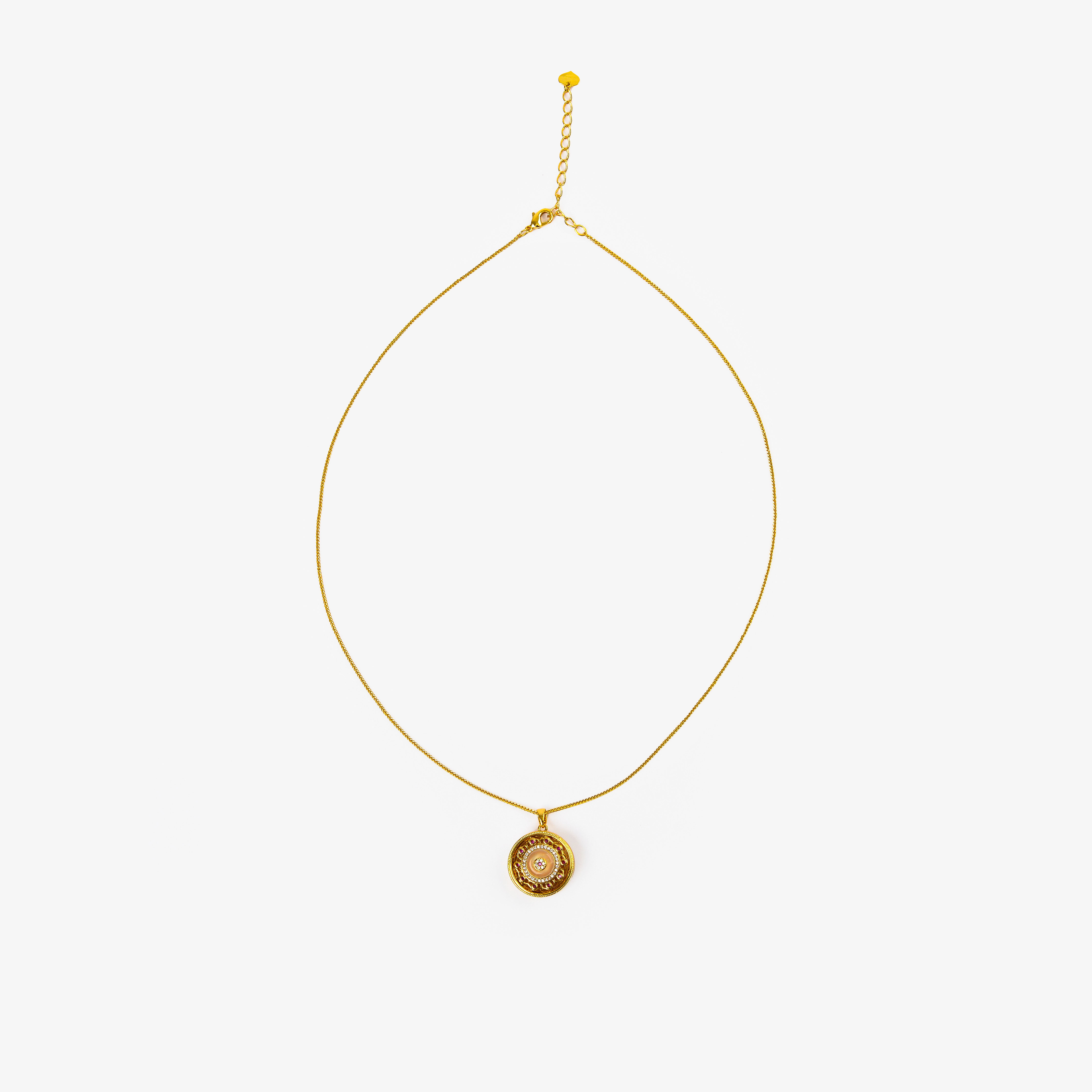 A new, fashionable, exquisite and compact lotus compass necklace made entirely of 925 silver, featuring a simple, high-end and retro collarbone chain for women