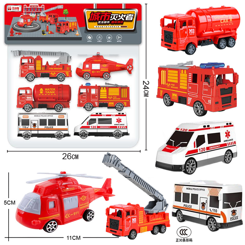 Free shipping, new bagged simulation engineering vehicle, excavator, military model, children's toys wholesale in Chenghai Item Picture