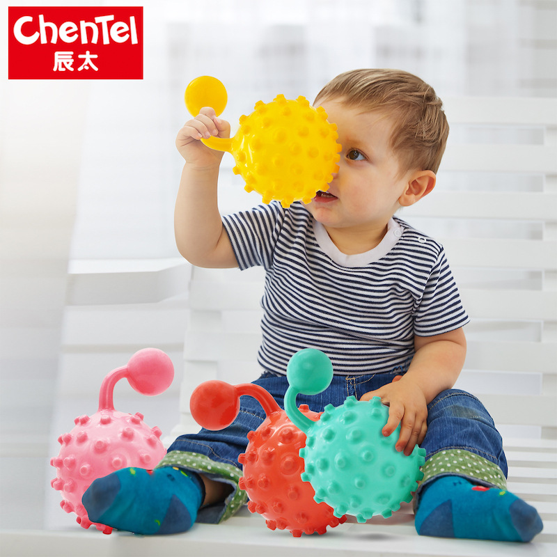 Shake massage balls, baby hand-grabbed balls, small rubber balls, hand-cranked bell balls Specification drawing