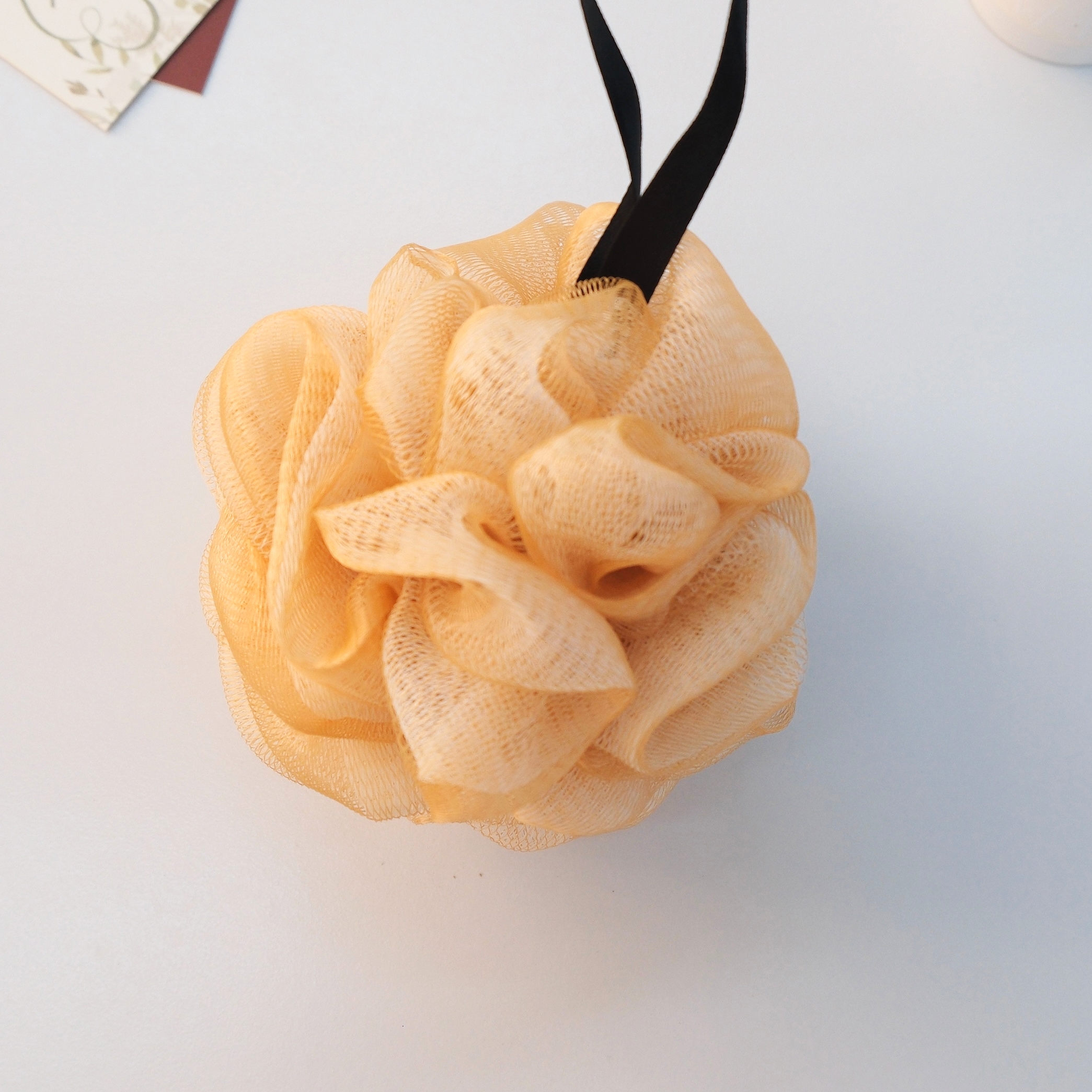 【 Qingzhi 】50g Golden multi-color bath balls, foaming balls, bath flowers, skin-friendly and soft details Picture