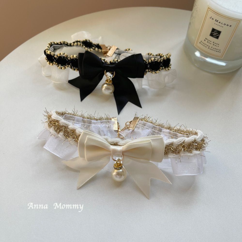 Cat neck collar, dog bow tie, pet bow tie, plush toy, cute and fragrant scarf, saliva decoration, lace, cat neck collar, dog bow tie, pet bow tie, plush toy, cute and fragrant scarf, saliva decoration, lace, cat Application Scenario