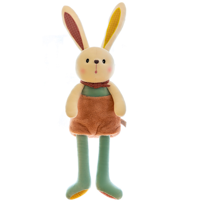 Cross-border new product rabbit plush toy, warm sunshine style cute doll, children's birthday gift with logo wholesale Item Picture