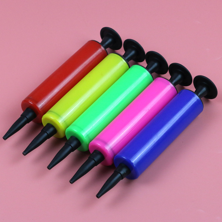 Balloon pump, large pump, portable hand-pushed air pump, wedding supplies wholesale factory direct sales details Picture