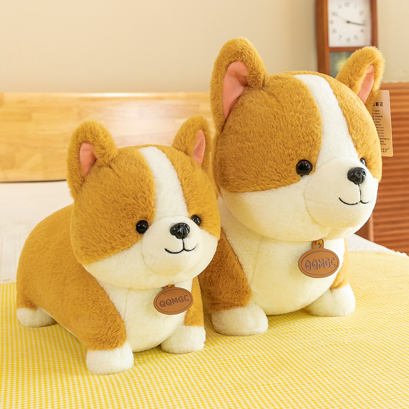 Cute and heart-shaped bottom Corky plush toy, short-legged internet-famous cloth doll, a sleeping pillow for girls on the bed full figure