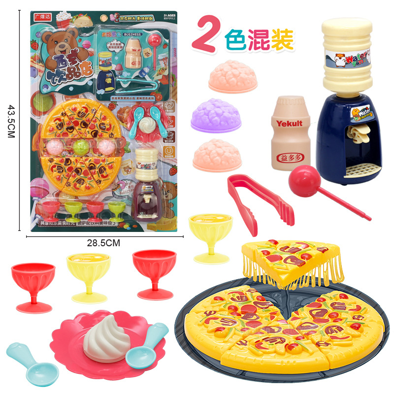 Free shipping, playhouse, kitchenware, toys, simulation fun kitchen stove sets, entertainment venues, supermarket toys, mixed wholesale details Picture