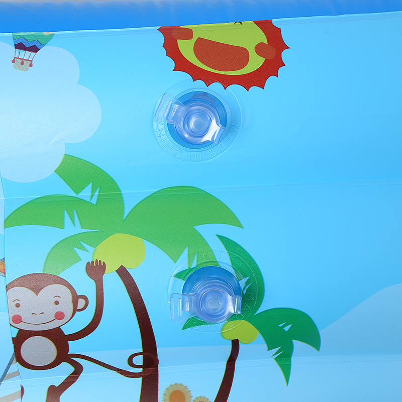 pvc high-density swimming pool, inflatable swimming pool, baby and adult home water play pool, thickened wear-resistant children's swimming pool Specification drawing