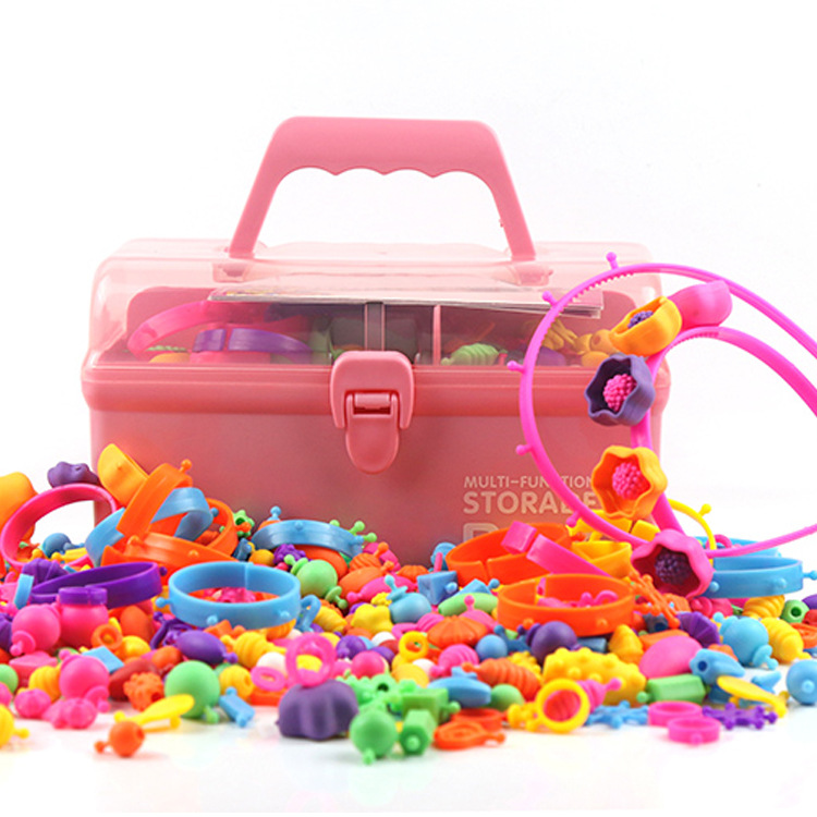 Source factory's versatile creative pop beads, children's beads, toy beads, diy girls' bracelets and necklaces Item Picture