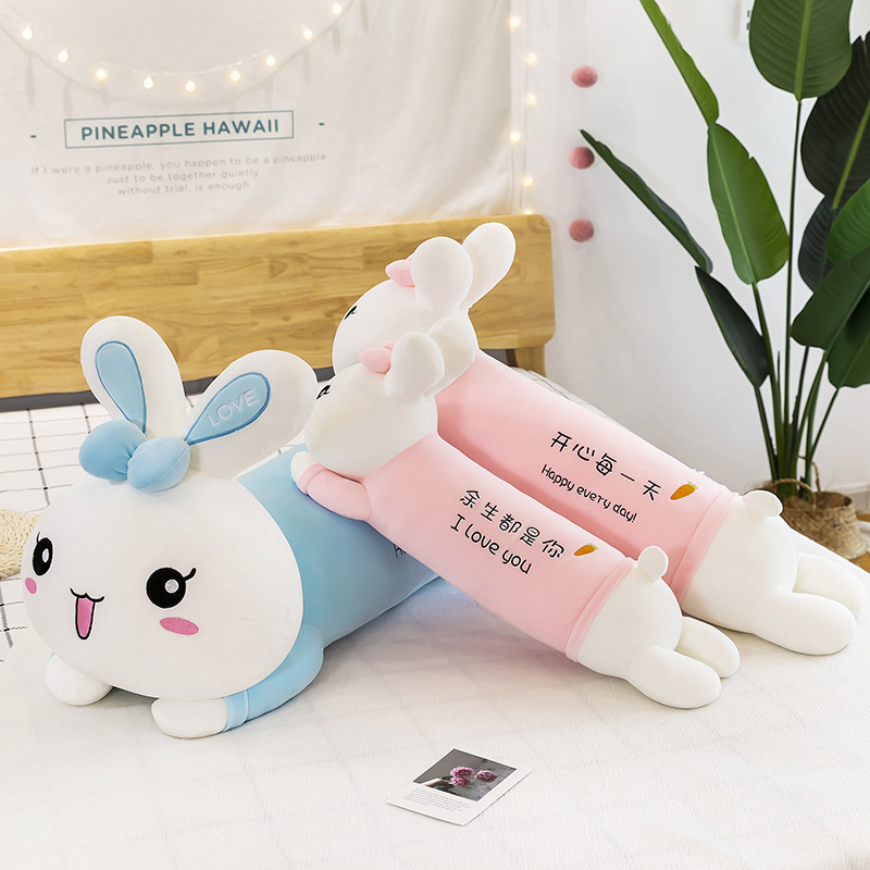 Papa Rabbit plush toys, large-sized dolls, rabbit figurines, popular cloth dolls, sleeping long pillow consignment supply details Picture