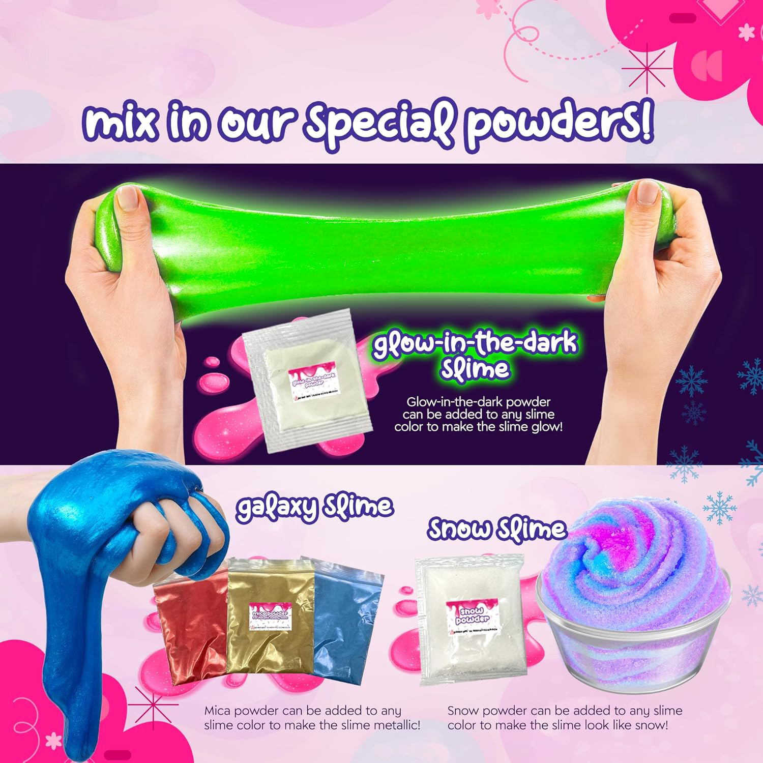 Liyuan Cross-border Slime Children's Handmade DIY ice cream Toy Colored Clay Crystal Clay Set Wholesale Customization Application Scenario