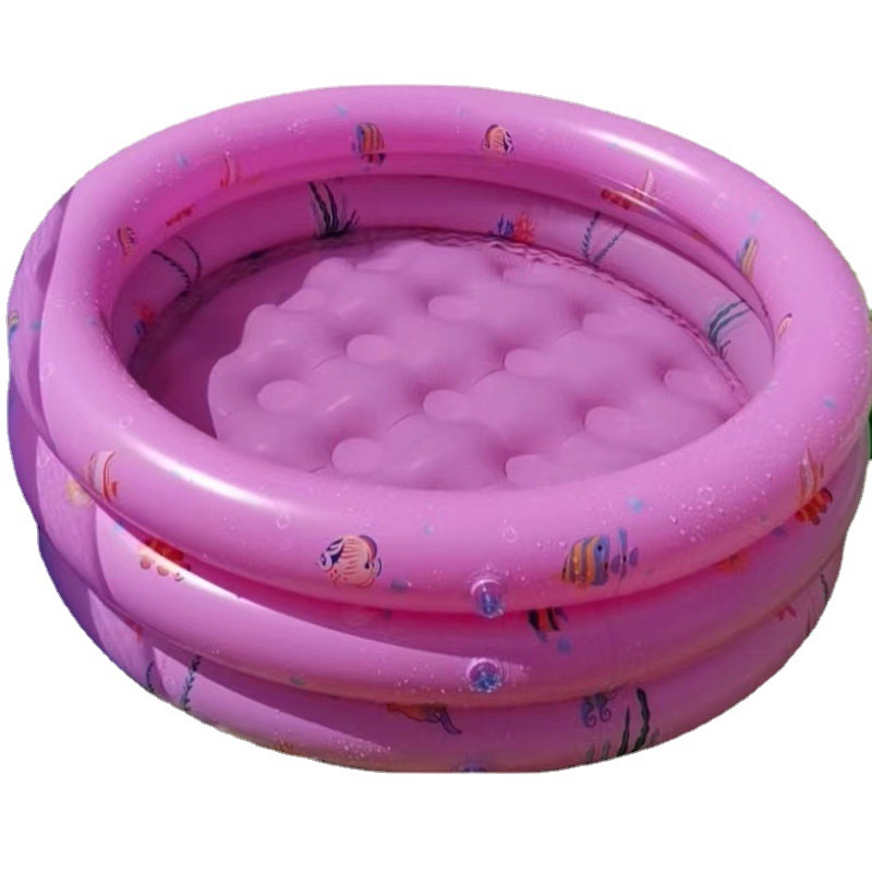The manufacturer supplies thickened PVC inflatable circular water pools for home infants, children, baby swimming pools and ocean ball pools Item Picture