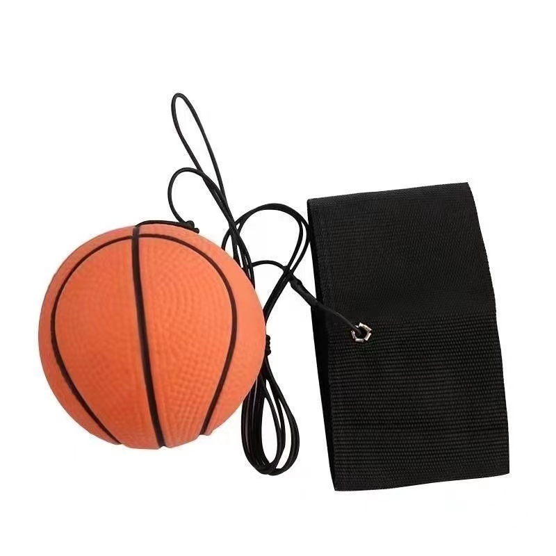 Wrist elastic ball with rope, rubber swing ball, children's hand toss and spin ball, a great tool for exercising reaction speed and relieving boredom for the elderly Application Scenario
