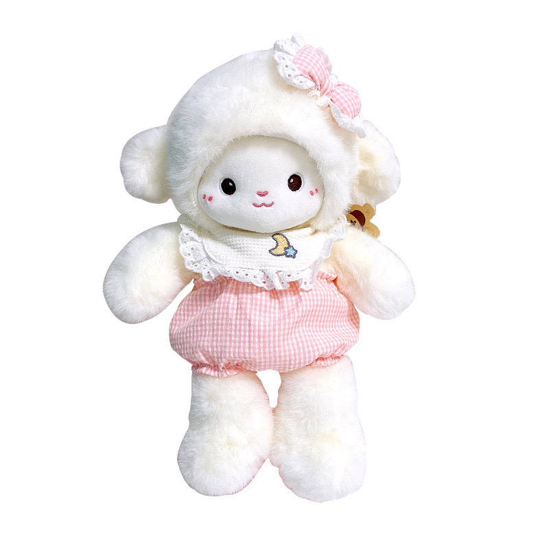New cute "Run Run Park" plush toy, little sheep doll, girls' sleeping doll, soothing and companionship gift Item Picture