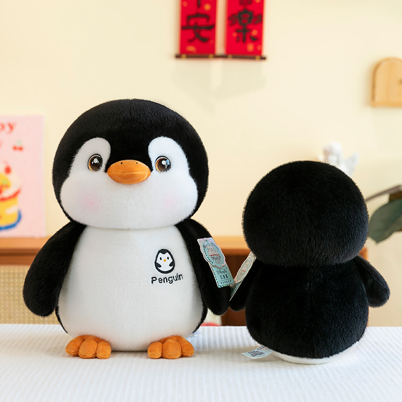Little penguin plush toy, cute doll, special pillow for girls to sleep on, children's birthday gift Specification drawing