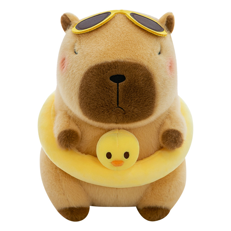 Cross-border Capibara dolls, capybara figurines, plush toys, cute dolls, birthday gifts, wholesale in stock Item Picture