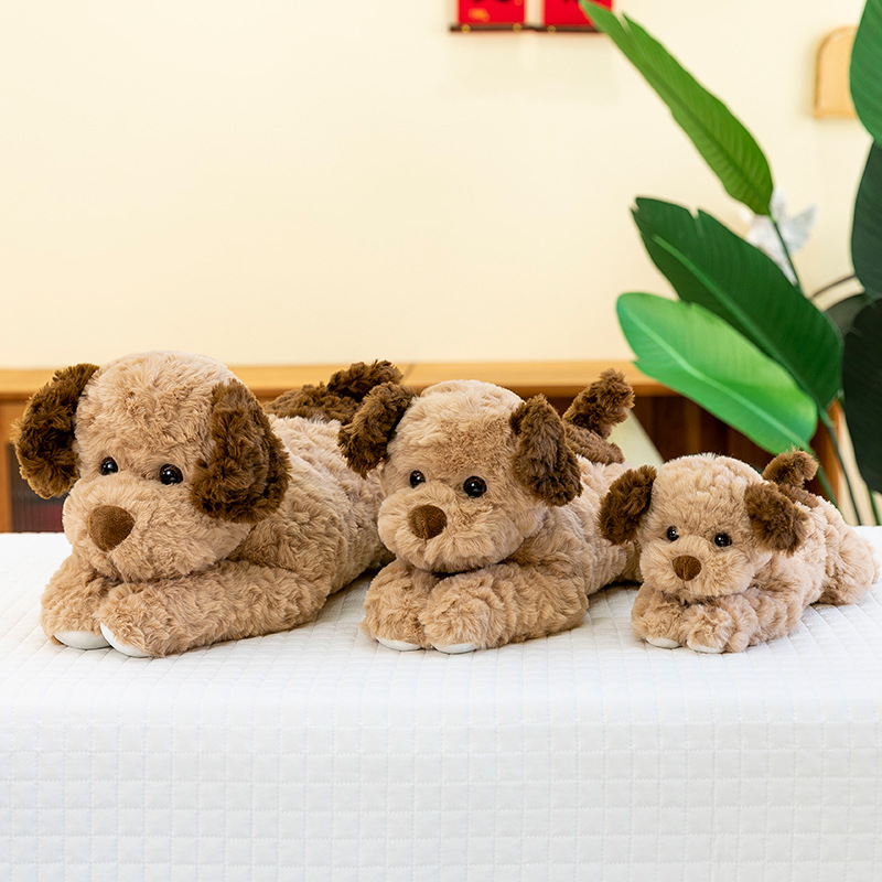 Cross-border new product: Papa Dog plush toy, cute puppy doll, bed sleeping pillow, children's New Year gift Application Scenario
