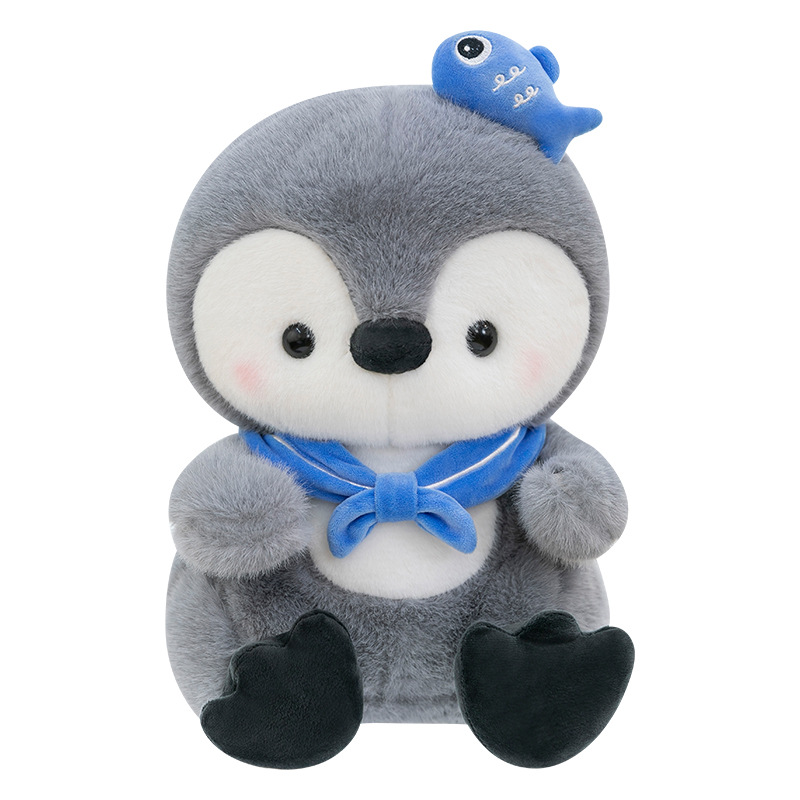 Wholesale of cute and soft penguin dolls, plush toys, aquarium ornaments, souvenirs, children's soothing dolls and dolls Item Picture