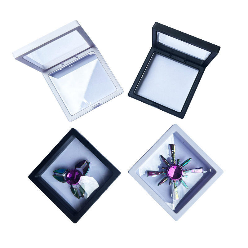 [Rongzu] Factory direct supply of transparent plastic finger gyroscope packaging boxes, wholesale of special round boxes for finger gyroscopes details Picture