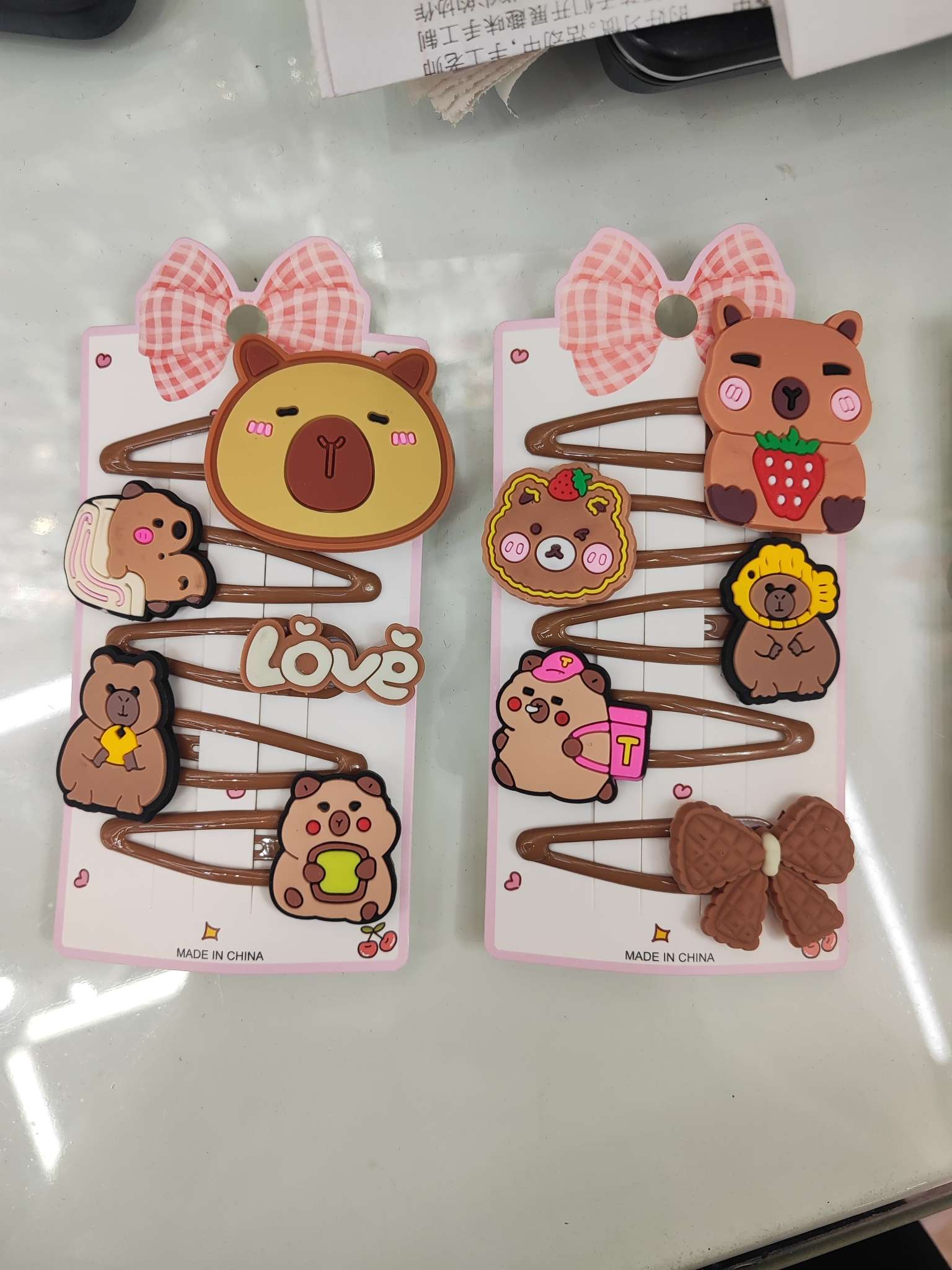 儿童发饰套装儿童发圈滴油头饰头饰套盒儿童饰品儿童发饰配饰多款可选水仙花饰品