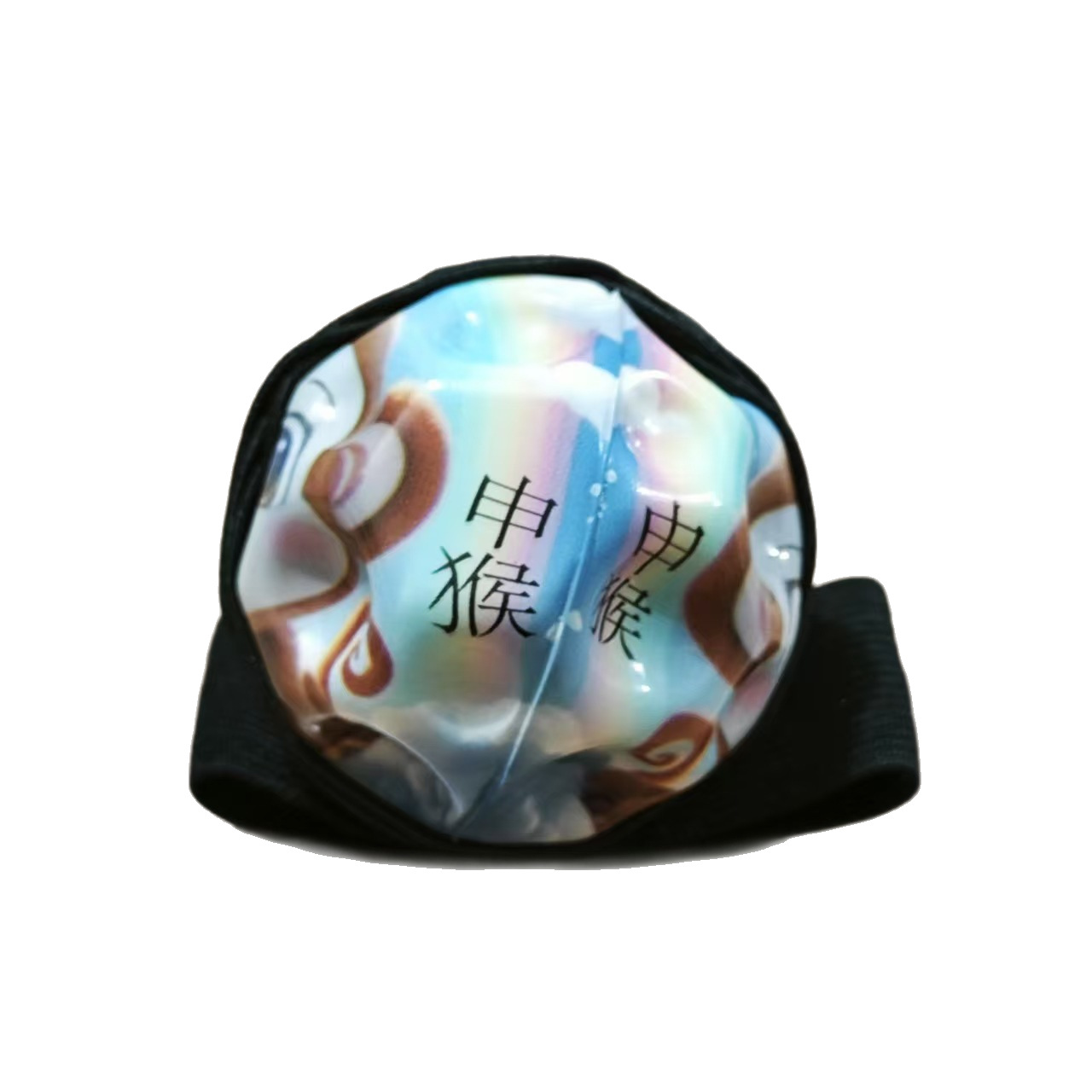 The 12 Chinese zodiac wristband ball, the moon stone elastic ball on the wrist, the pressure-relieving and rebounding bouncy ball with a string, the luminous high-elasticity swing ball Item Picture