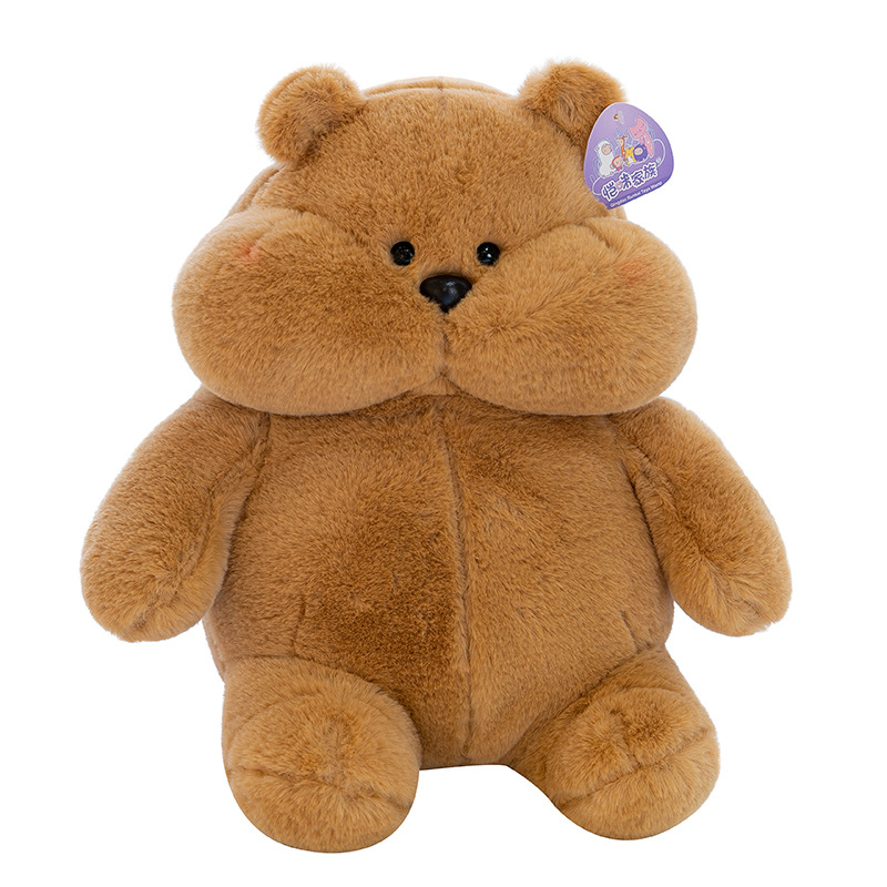 Cute little duck figurines, adorable bear soothing dolls, girls' bed sleeping cushions, and claw machine dolls Item Picture