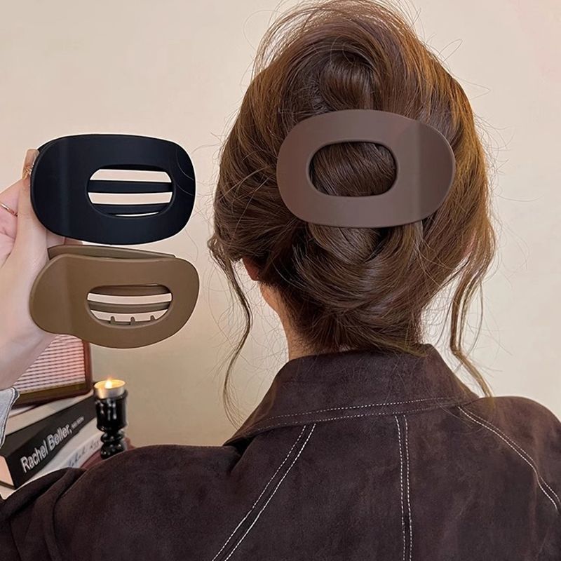 2025 New style of elegant duckbill hair clip, high-end style at the back of the female head, large shark clip, grab clip, sticky insect board
