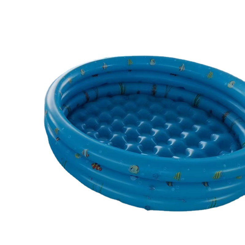 The manufacturer supplies thickened PVC inflatable circular water pools for home infants, children, baby swimming pools and ocean ball pools Application Scenario