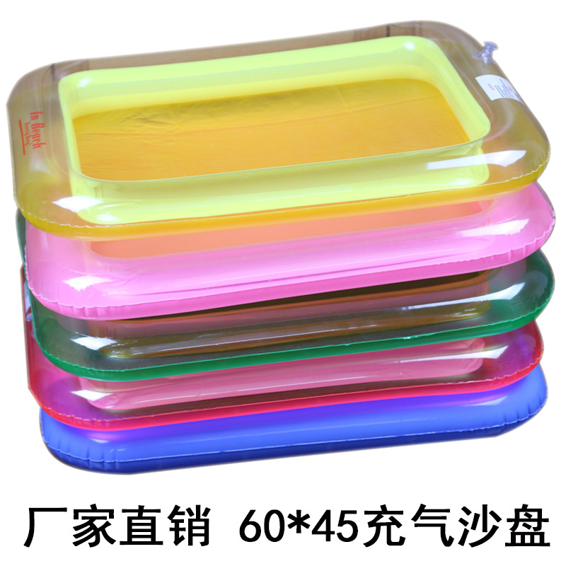 Direct sales and wholesale of EVA children's inflatable sand tables, inflatable Mars sand, space moon sand special trays details Picture