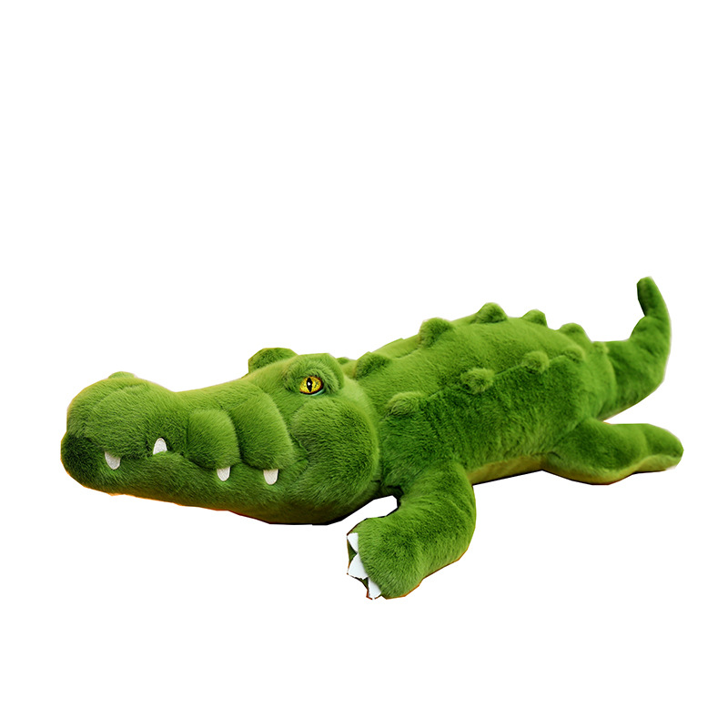 Simulated crocodile throw pillow, plush toy, girl bed sleeping companion doll, night market street stall doll, children's birthday gift Item Picture