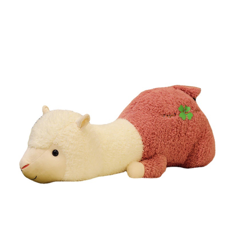 Creative alpaca plush toys, cute and playful alpaca girls' sleeping cushions, Qixi Festival gifts, street stall supply Item Picture