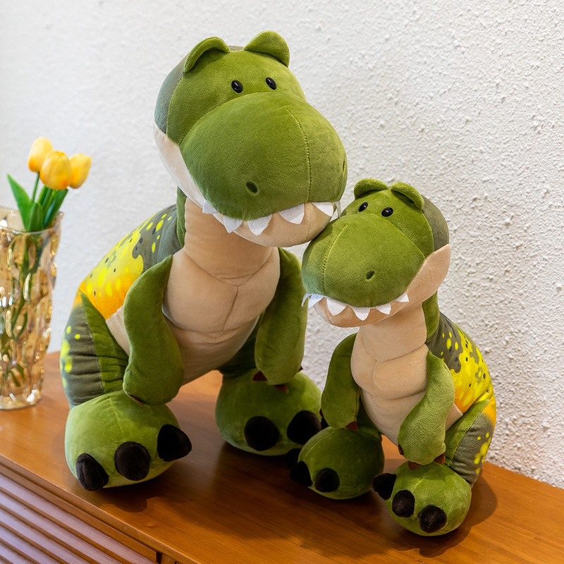 Wholesale of Douyin's same style dinosaur brothers plush toys, realistic and cute Tyrannosaurus rex dolls, children's stuffed dolls Application Scenario