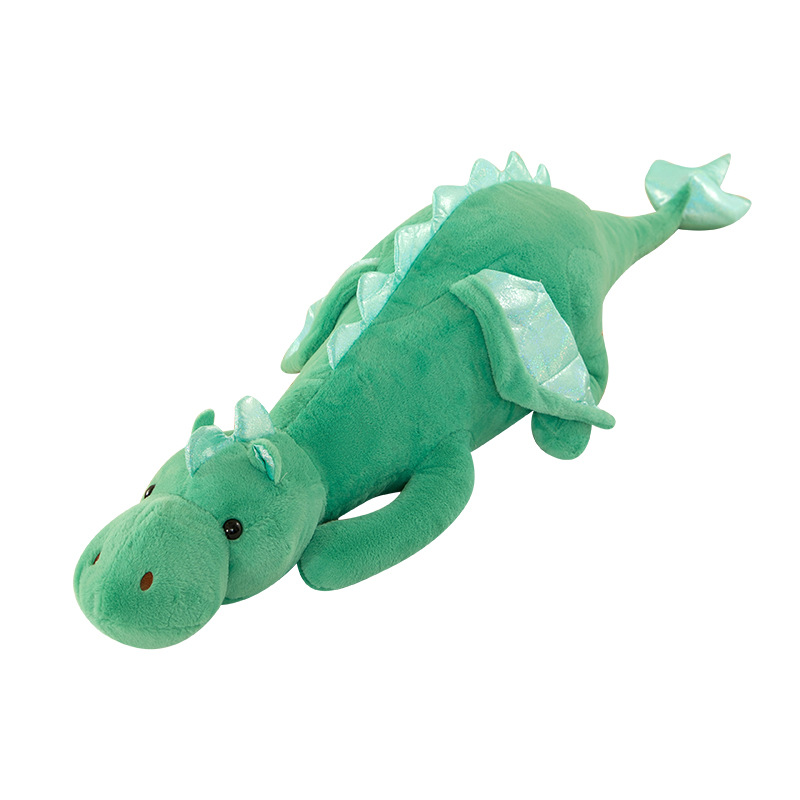 Wholesale of small flying dragon plush toys, bed long throw pillows, sleeping dolls and children's birthday gifts Item Picture