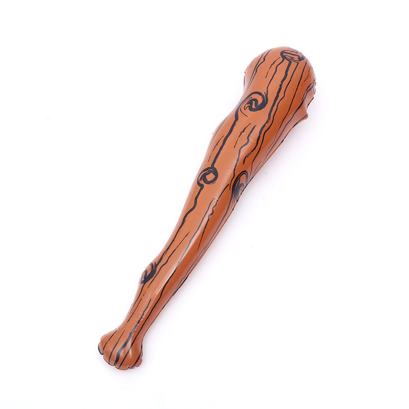 PVC brown striped baseball bats and cheering sticks are selling well across borders. Wholesale of parent-child interactive and competitive toys from a manufacturer full figure
