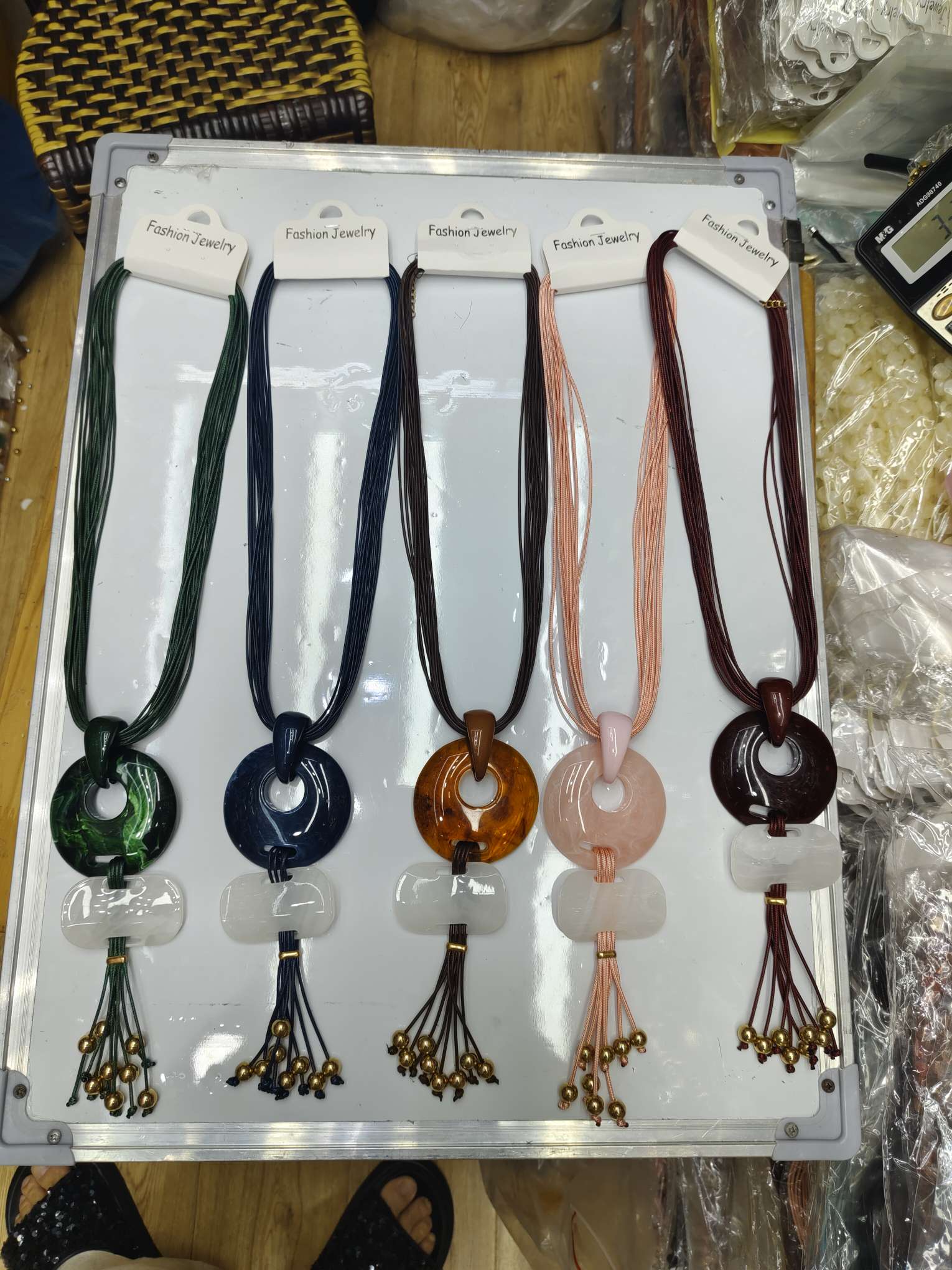 时尚银饰项链沙金不锈钢18k金饰品简约百搭潮流项链饰品礼物